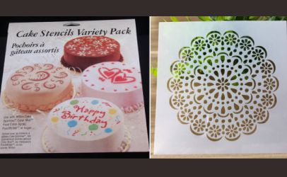 武漢三工激光打標機在蛋糕等食品噴花模鏤空上的應用